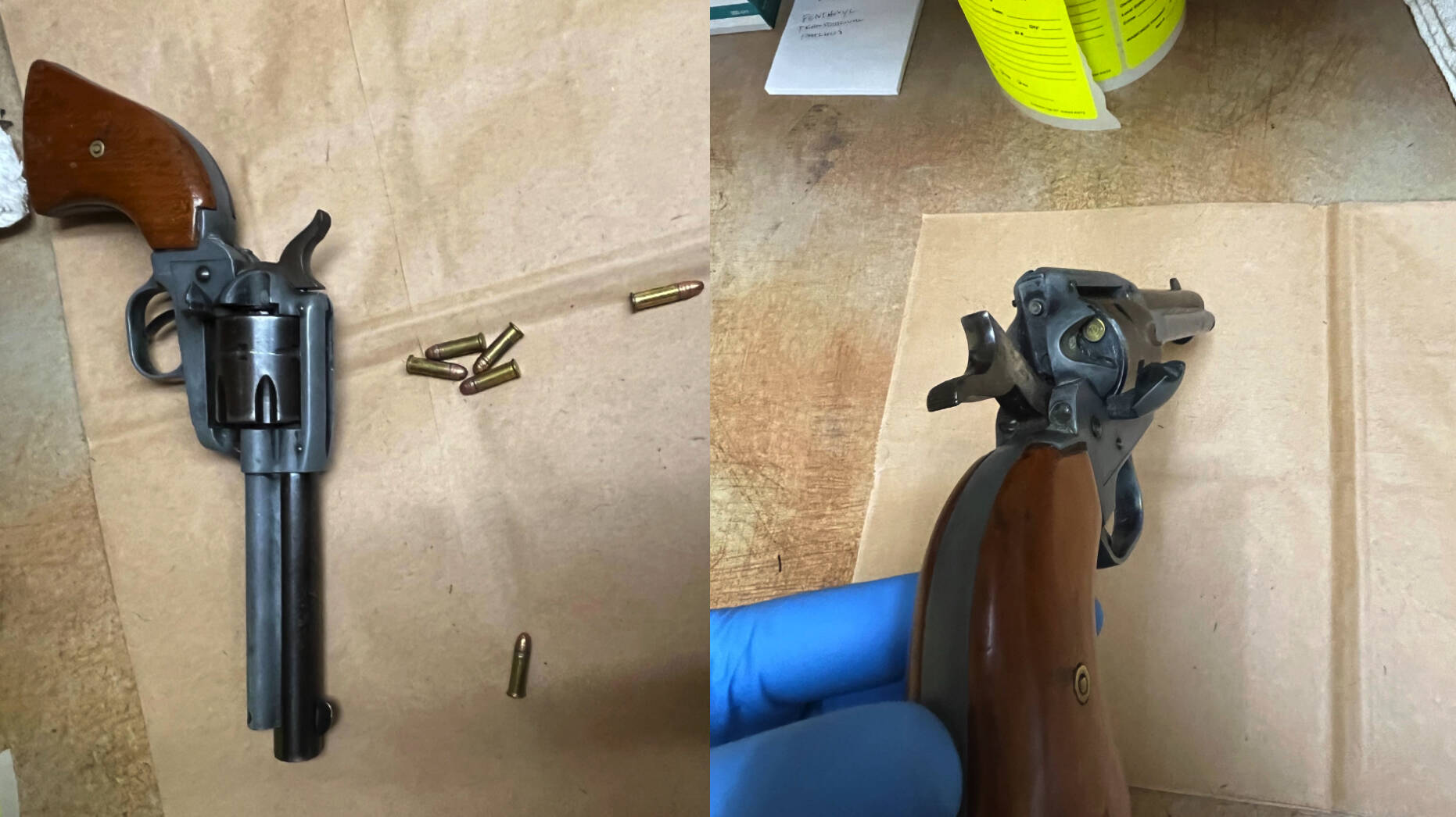 The handgun found on the student. Photos from Federal Way Police Department