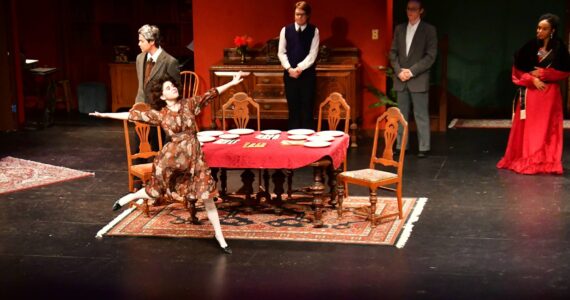 The Federal Way High School cast performed a run of six performances of “You Can’t Take It With You” over two weekends. Photo by Bruce Honda