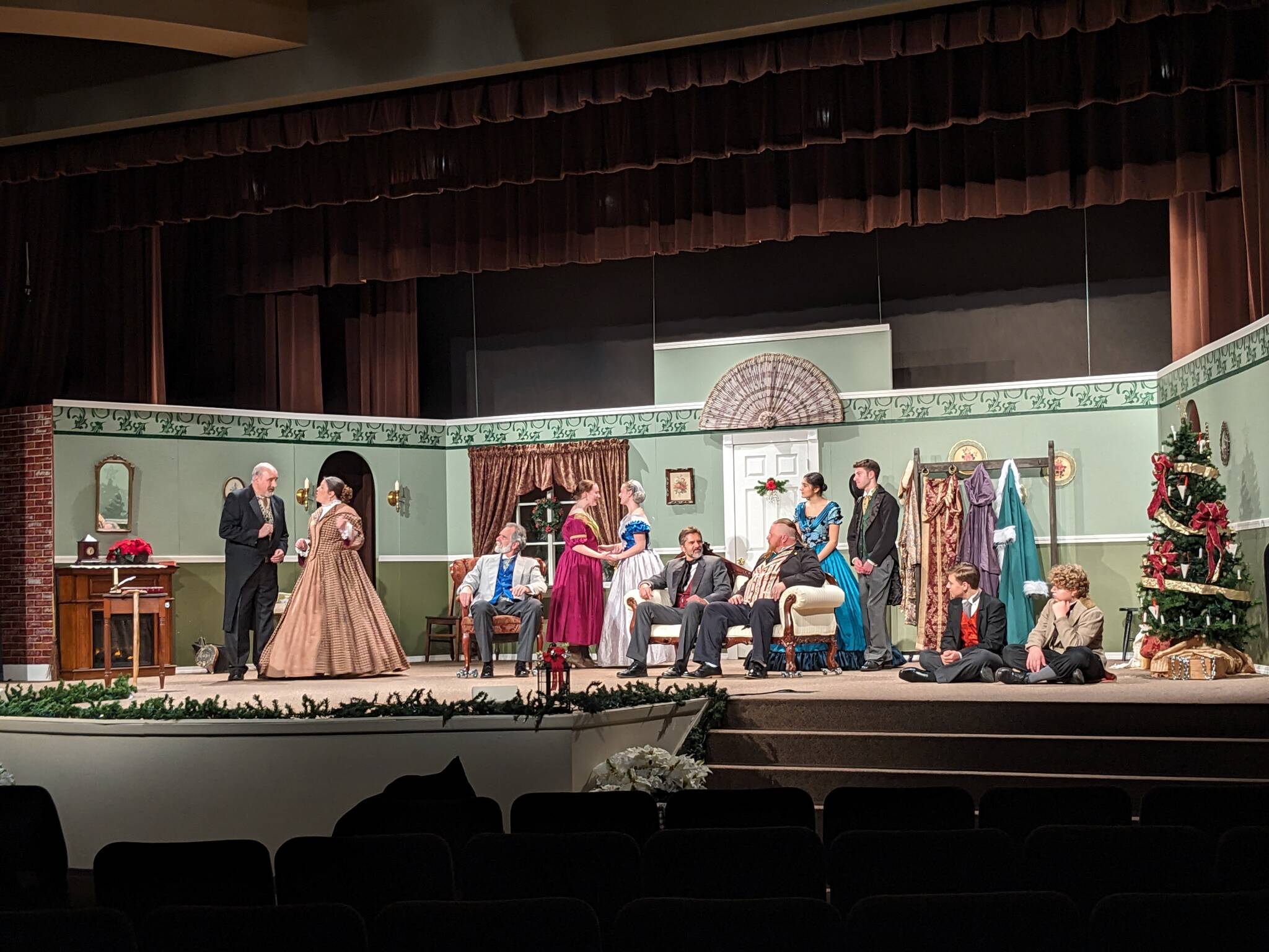 The cast of Christmas Dessert Theatre this year can be seen performing Dickens’ “A Christmas Carol” at the Journey Church Performances will be at 1 p.m. and 7 p.m. Dec. 6 and 7 p.m. Dec. 7 at the Journey Church, 701 S. 320th St. in Federal Way. Photos provided by Sharon Gentry