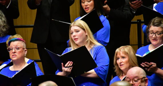 The Federal Way Chorale held their annual Christmas concert on Friday, Dec. 13. Photo by Bruce Honda.