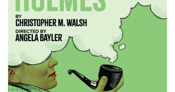 ‘Miss Holmes’ show poster. Courtesy of Centerstage Theatre