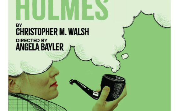 ‘Miss Holmes’ show poster. Courtesy of Centerstage Theatre