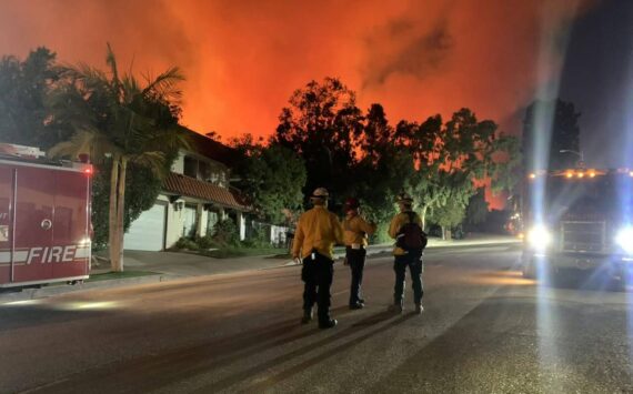 South King Fire photos from the California wildfires. Courtesy Photo.