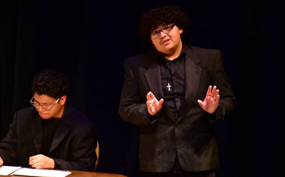 Photo by Bruce Honda.
The Federal Way High School Drama 2 Class performed a showcase on Thursday, Jan. 16.