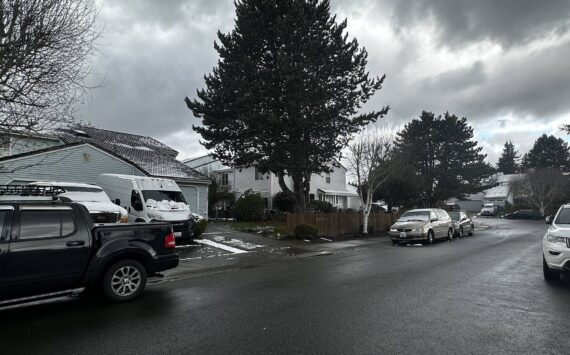 A photo of the 31000 block of 9th Ave. S. taken on Feb. 3. Photo by Joshua Solorzano/The Mirror.